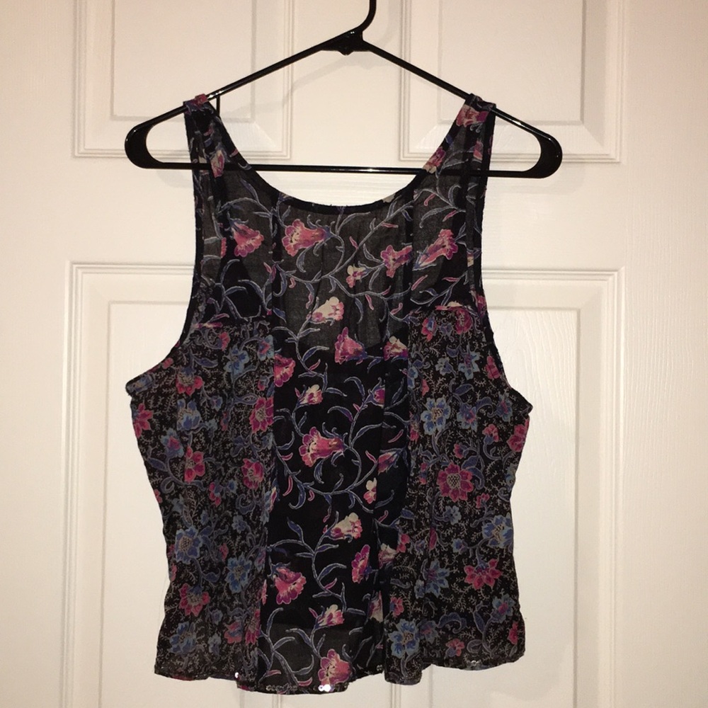 Urban Outfitters floral tank